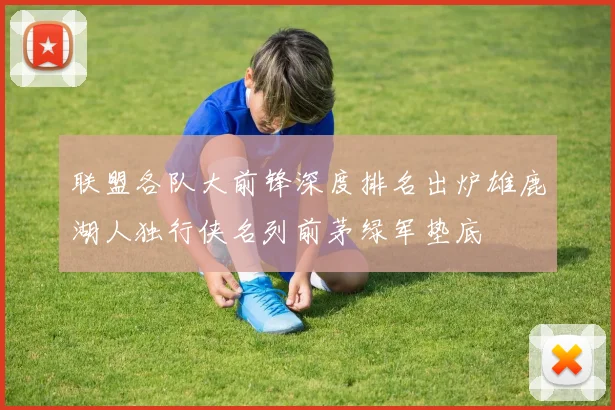 联盟各队大前锋深度排名出炉雄鹿湖人独行侠名列前茅绿军垫底